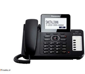 تصویر تلفن بی سیم و با سیم پاناسونیک مدل KX-TG6672 ا Panasonic KX-TG6672 Corded & Cordless Telephone Panasonic KX-TG6672 Corded & Cordless Telephone