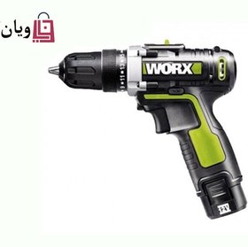 تصویر دریل شارژی 12 ولت ورکس مدل WX128.4 Worx WX128.4 Cordless Drill Driver 12V