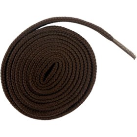 تصویر بند کتونی رنگ قهوه ای 