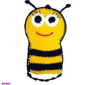 تصویر لیف حمام کودک مدل زنبور عسل 