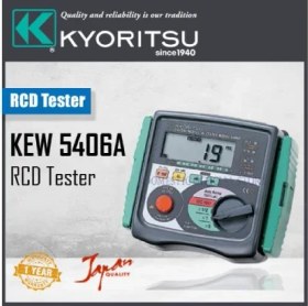 تصویر تستر RCD مدل kyoritsu 5406A RCD Testers MODEL 5406A