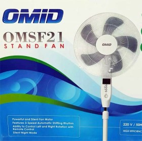 تصویر پنکه ایستاده پایه بلند امید مدل OMSF21 