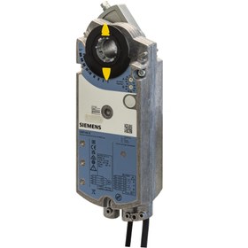 تصویر * محرک الکتریکی دمپر SIEMENS مدل GBB166.1E GBB166.1ERotary air damper actuator 25 Nm, without spring return