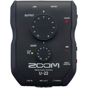 تصویر کارت صدا زوم U22 ا Zoom U-22 USB-B Audio Interface Zoom U-22 USB-B Audio Interface