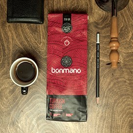 تصویر قهوه ترک بن مانو مقدار 250 گرم ا bonmano Turkish Coffee 250 gr bonmano Turkish Coffee 250 gr