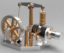 تصویر پاورپوینت موتور استرلینگ و کاربردهای آن در ۱۹ اسلاید 