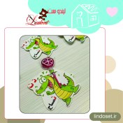 تصویر کارت آبنبات (کارت آموزش حروف) 