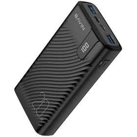 تصویر پاوربانک 20000 باوین Bavin Pc133s Portable Battery Charger Power bank توان 2.1 آمپر 