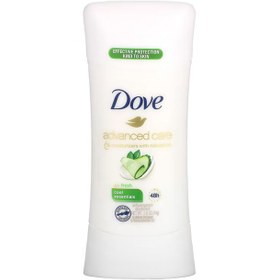 تصویر ضد تعریق داو Dove مدل advanced care رایحه خیار حجم 74 گرم 