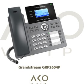 تصویر تلفن تحت شبکه GRP2604P گرند استریم Grandstream GRP2604P IP Phone