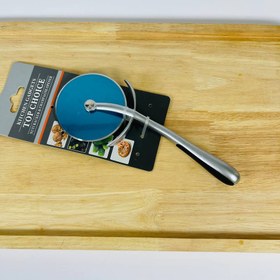 تصویر پیتزا بر استیل top choice 