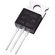 تصویر ترانزیستور ماسفت IRF3205 TO-220 