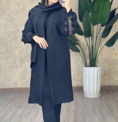 تصویر مانتو آستین یاخما 