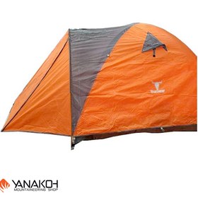 تصویر چادر دو پوش چهار نفره کله گاوی مدل C2004 Pekynew model C2004 four person tent