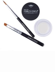 تصویر خط چشم ژله ای سفید فوراور۵۲ 