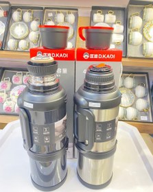 تصویر فلاسک D.KADI ظرفیت ۴ لیتر عایق حرارتی ۴۸ ساعته 
