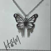 تصویر گردنبد دیپلمات پلاک پروانه 