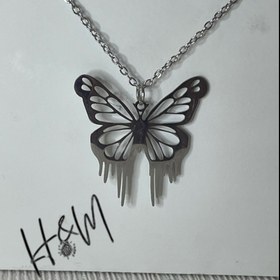 تصویر گردنبد دیپلمات پلاک پروانه 