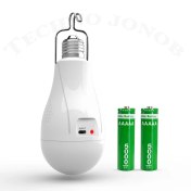 تصویر چراغ اضطراری شارژی NEI مدل HL-E05L رنگ مهتابی ۲۰ وات 