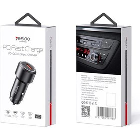 تصویر شارژر فندکی یسیدو مدل Y48 YESIDO Y48 CAR CHARGER 60w