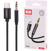 تصویر کابل تبدیل Type-C به AUX ارلدام ET-AC01 