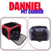تصویر کیف حمل سگ و گربه دنیل یک طرفه چتری بازشو pet carrier danniel LD7 