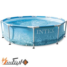 تصویر استخر پیش ساخته گرد خانگی 76 * 305 اینتکس intex 28206