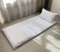 تصویر ست ملحفه زیپدار تشک مهمان و روبالش هتلی 