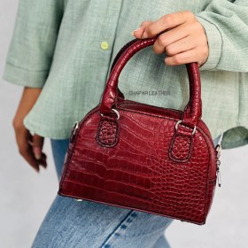 تصویر کیف چرم زنانه مدل ژینوس 