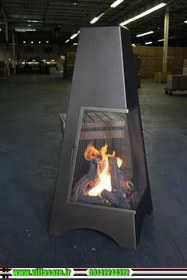 تصویر آتشدان مدل رزا 