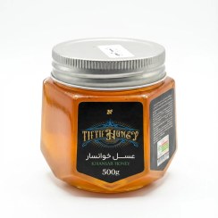 تصویر عسل شتیزه تیف تیف (کمیاب‌ترین عسل ایران) آنتی‌بیوتیک طبیعی + برگه آزمایش 