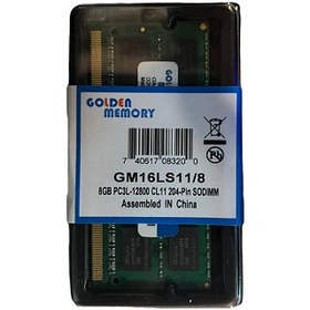 تصویر رم لپ تاپ مدل Golden Memory 4GB PC3L-12800 CL11 