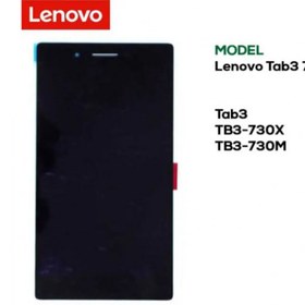 تصویر تاچ ال سی دی تبلت لنوو اورجینال ۷۳۰ – LENOVO TAB 3 LCD/TOUCH LENOVO TAB3-730 ORG