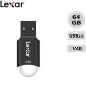 تصویر فلش مموری لکسار مدل V40 ظرفیت 64 گیگابایت V40 64GB USB 2.0 Flash Memory