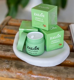 تصویر ماسک درمانی زردچوبه زالون zalon zalon-turmeric-therapeutic-mask