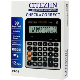 تصویر خرید با ضمانت تعمیر ماشین حساب سیتیژن ct-3B citizhen as کد ۳۵۵ Citizhen ct-3B با ضمانت