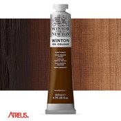 تصویر رنگ روغن وینزور - #076 - Burnt Umber (آمبر سوخته- قهوه ای خاکی سوخته) - رنگ روغن سری 1 وینتون - 37 میلی لیتر Winsor & Newton - Winton Oil Colour - Burnt Umber - Colour Number 076 - Series 1