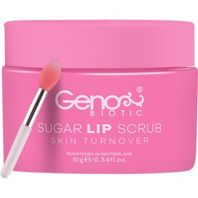 تصویر اسکراب لب ژنوبایوتیک 10 میلی لیتر Sugar Lip Scrub Geno Biotic 10 ml