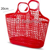 تصویر زنبیل بزرگ پلاستیکی (سبد کالا) 