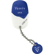 تصویر فلش 64 گیگ وریتی Verity V908 USB3.0 VERITY V908 64GB USB 3.0 FLASH DRIVE