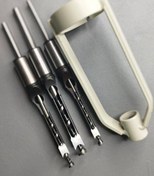 تصویر ست مته مربع زن با رابط دریل 