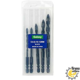 تصویر ست 5 عددی مته سر نیزه ای Galaxy 