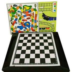 تصویر بازی فکری ۲۵ بازی در یک جعبه مناسب ۴ تا ۹۹ سال 