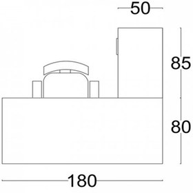 تصویر میز مدیریتی ال دار مدل M804 