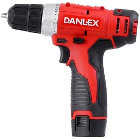 تصویر پیچ گوشتی 12 ولت 2 آمپر واقعی دنلکس مدل DX-6112 ا DANLEX DX-6112 Cordless screwdriver DANLEX DX-6112 Cordless screwdriver