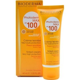 تصویر کرم ضد آفتاب رنگی فتودرم مکس SPF100 بیودرما 40 میل 