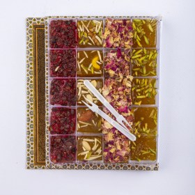 تصویر مسقطی کتابی طرح خاتم 