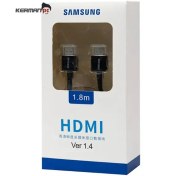 تصویر کابل Samsung SS-HD4018B v1.4 HDMI 4K 1.8m ا Samsung SS-HD4018B V1.4 1.8m HDMI cable Samsung SS-HD4018B V1.4 1.8m HDMI cable
