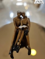 تصویر مجسمه زوج 