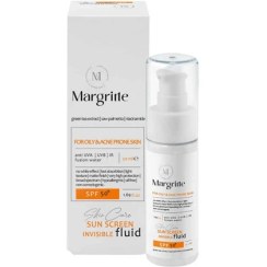 تصویر فلوئید ضد آفتاب مارگریت SPF50 مناسب پوست چرب و مستعد آکنه حجم ۵۰ میلی لیتر 